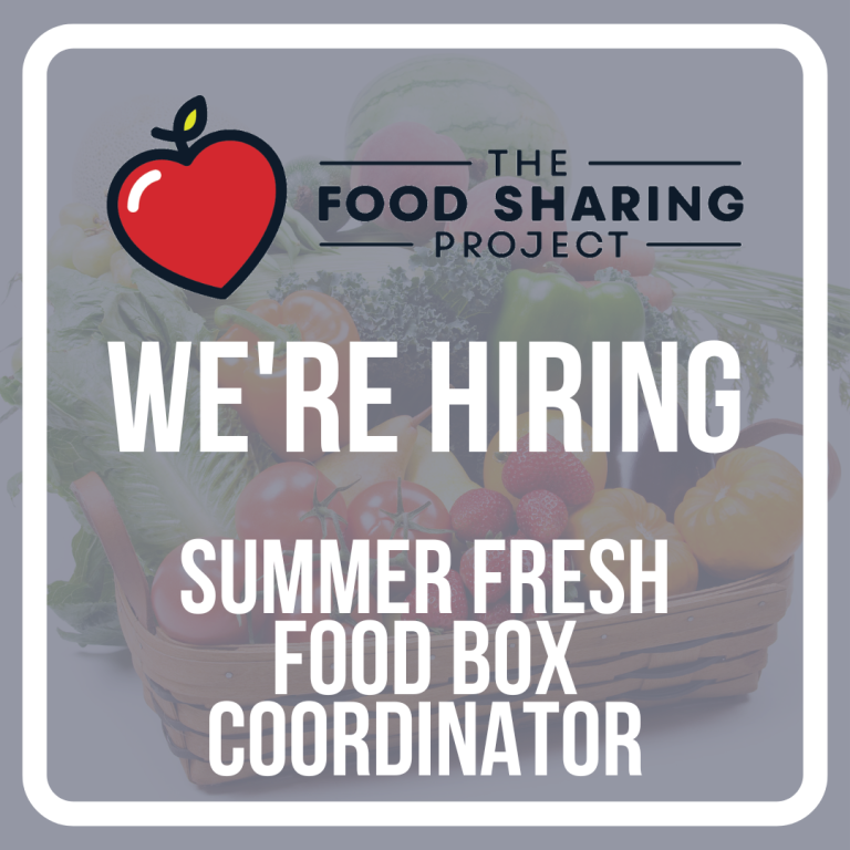 Summer Employment – Summer Fresh Food Box Coordinator