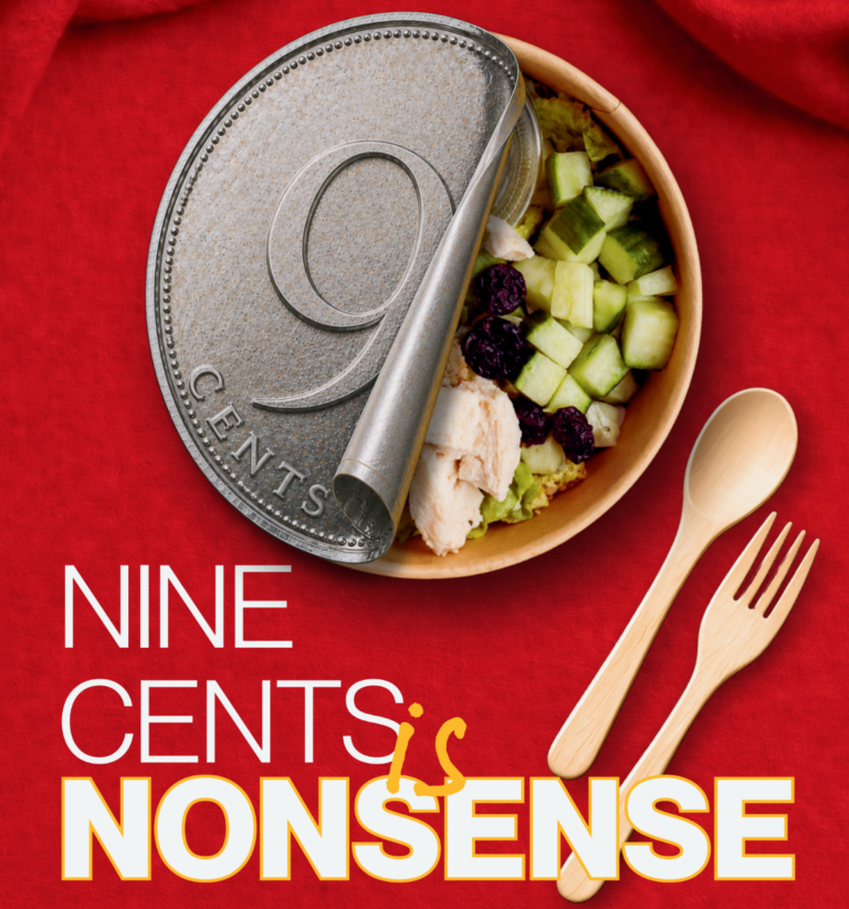9 CENTS IS NONSENSE